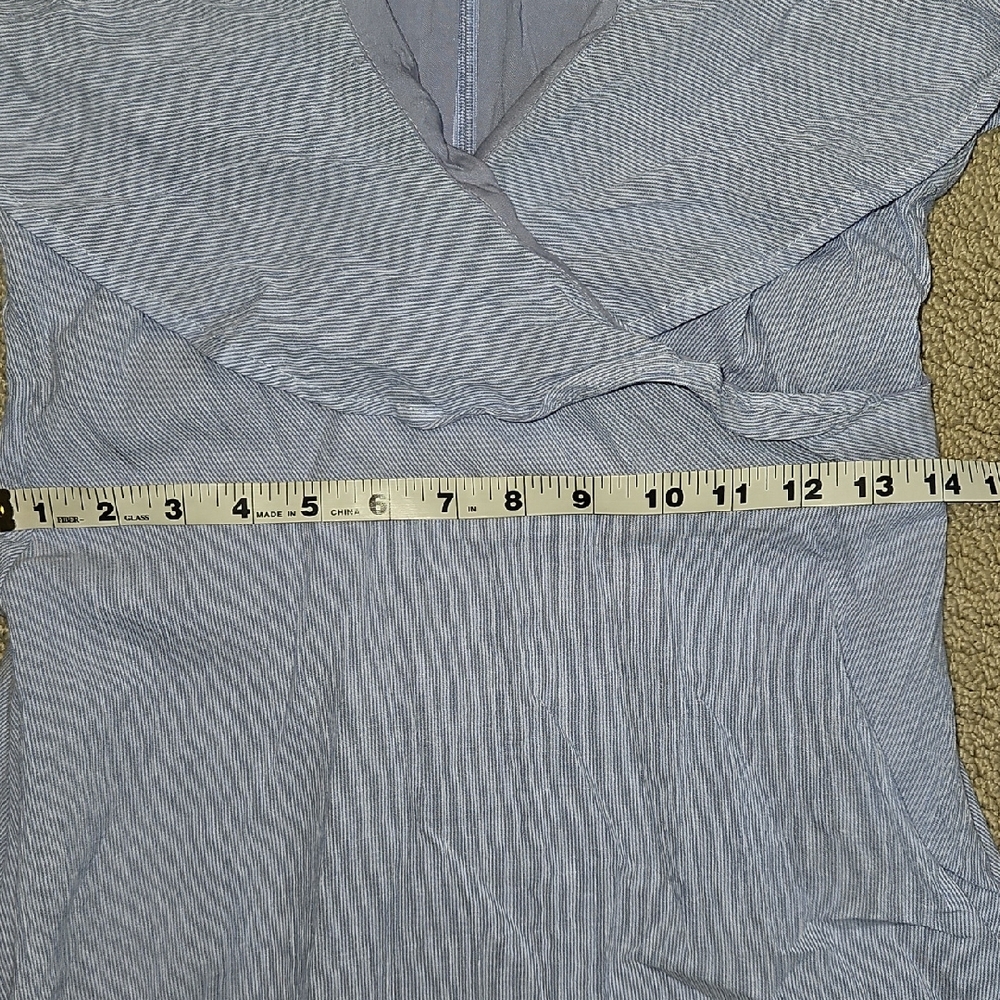 Lulu's Blue Midi Sundress with Flutter Sleeves (0200) - Picture 14 of 16